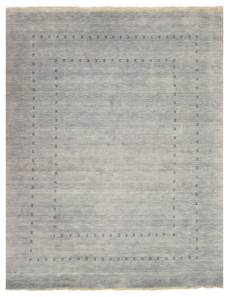 Gray Transitional Solid Lori Baft Area Rug