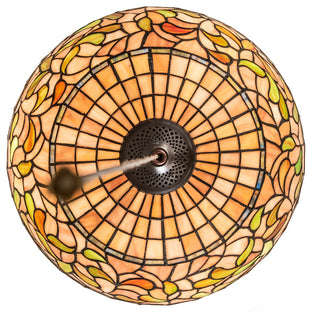 16 Wide Tiffany Turning Leaf Flushmount