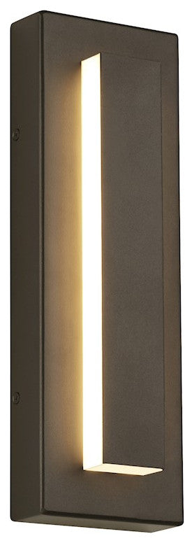 Tech Lighting Aspen 15" Sconce, 930 D, Charcoal, UNV S - 700OWASP93015DHUNVS
