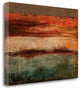 "Earth Blocks II" By Jenn Flynn, Giclee Print on Gallery Wrap Canvas