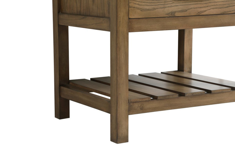 Home Living 22" Farmhouse Driftwood-Light Bathroom Vanity