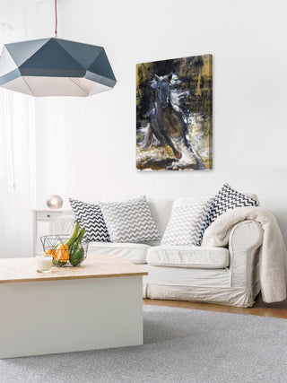 "Legend" Painting Print on Wrapped Canvas, 20x30