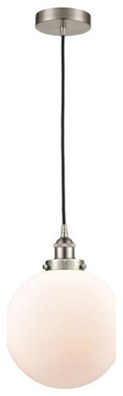 Innovations 616-1PH-SN-G201-10 1-Light Mini Pendant, Brushed Satin Nickel