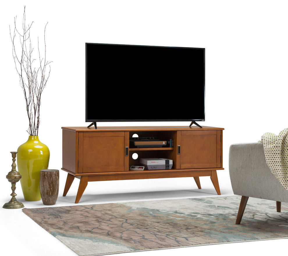 Draper Mid Century Low TV Media Stand