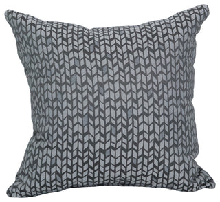 17" Jacquard Throw Pillows With Inserts, Set of 2, Banyan Timber