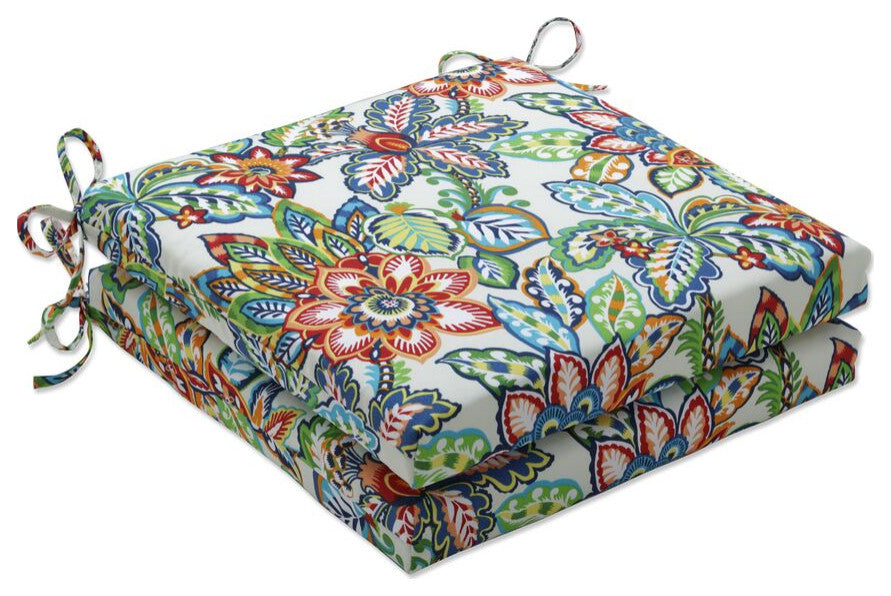 Copeland Fiesta Squared Corners Seat Cushion 20x20x3, Set of 2