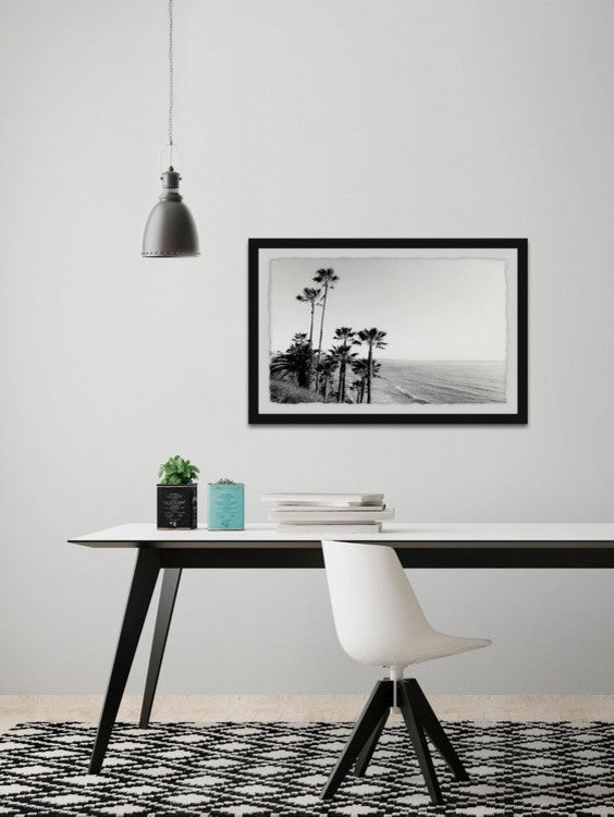 "Hillside Blues II" Framed Painting Print, 30"x20"