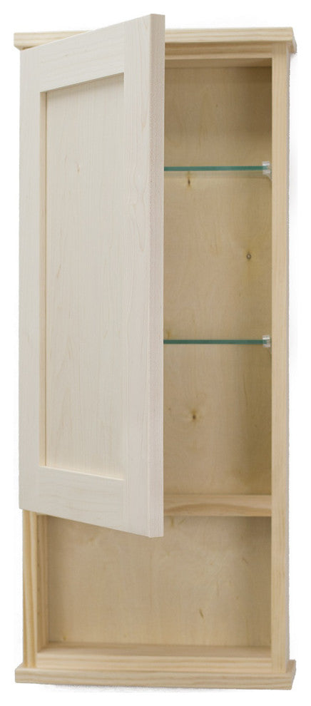24" Orpheus  On the wall Cabinet  with 6" open shelf - 5.5" deep