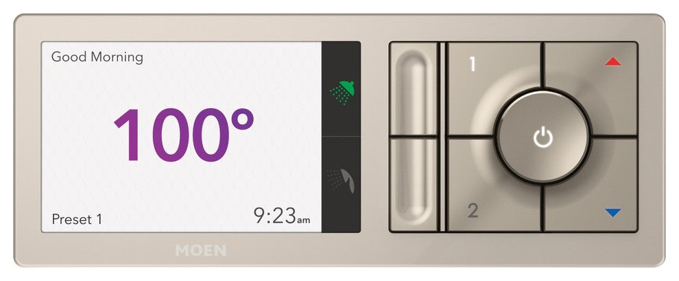 Moen U by Moen Shower Terra Beige 2-Outlet Digital Shower Controller TS3302TB