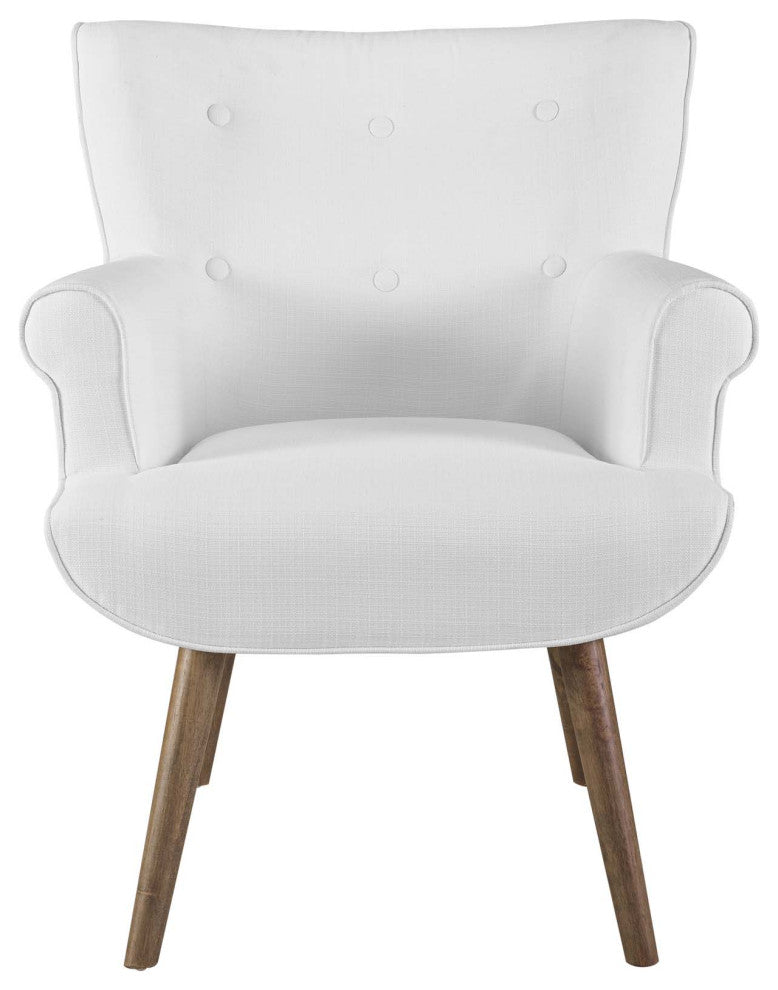 Cloud Upholstered Armchair, White