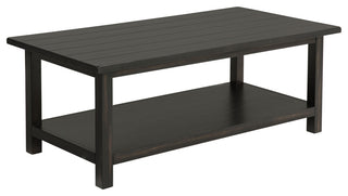 Payne 2-piece Coffee and End Table Set Distressed Java