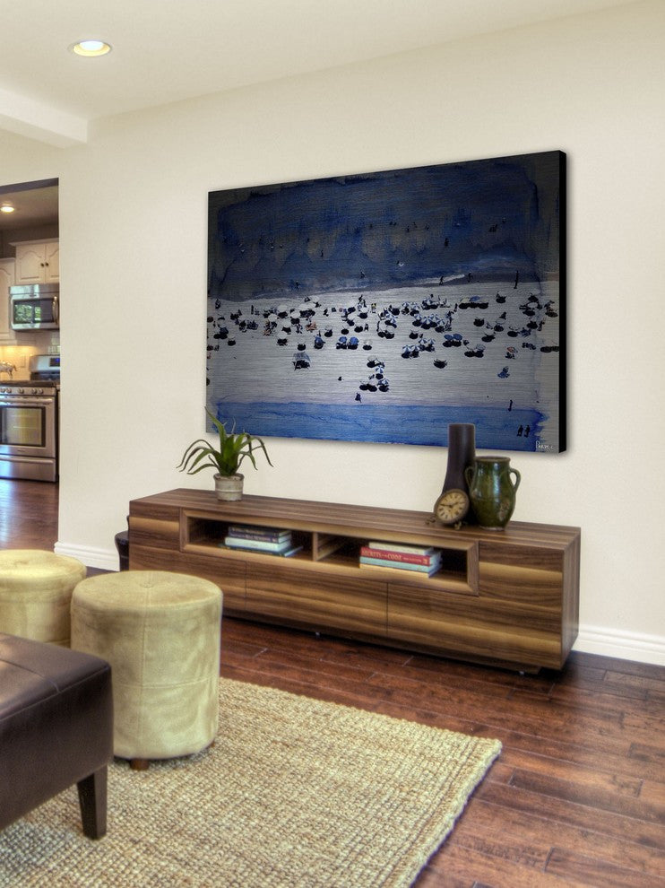 "Nem" Print on Brushed Aluminum, 36"x24"