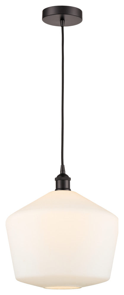 Innovations 616-1P-OB-G651-12 1-Light Mini Pendant, Oil Rubbed Bronze