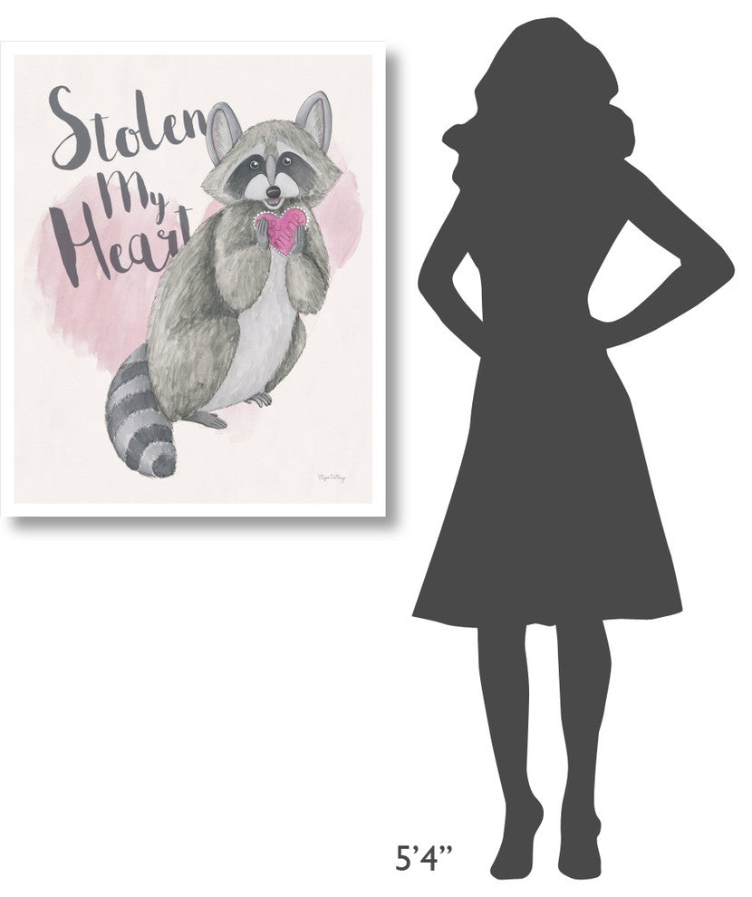 "My Furry Valentine I" Digital Paper Print by Elyse DeNeige, 30"x37"