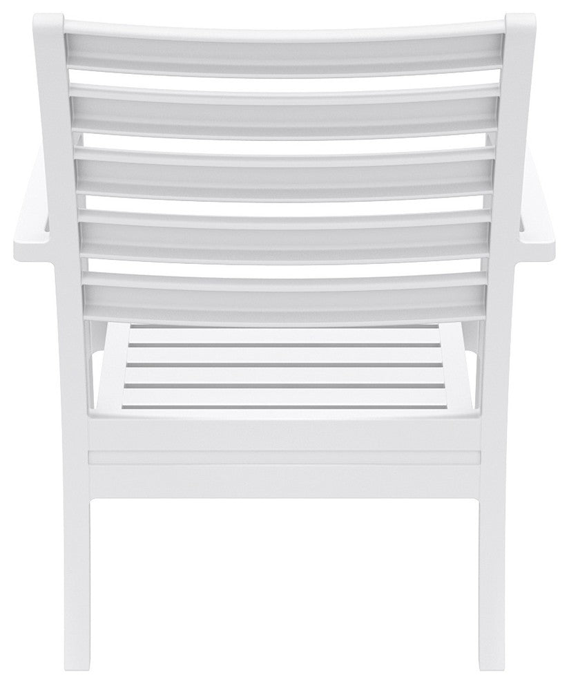 Compamia Artemis Club Armchair, Set of 2, White