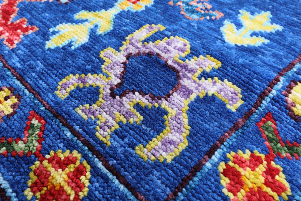 8' 10" X 11' 11" Turkish Oushak Hand-Knotted Rug - Q16073