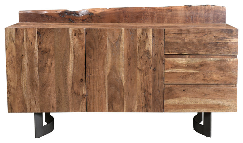 First of A Kind Bent Sideboard Smoked