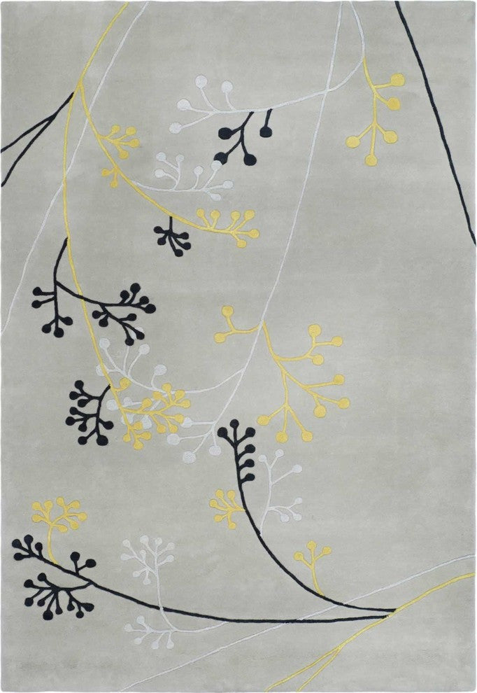 Safavieh Soho SOH305G 6' Round Gray Rug