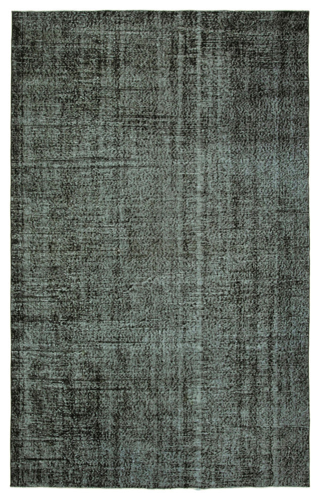 Rug N Carpet - Handwoven Anatolian 5' 11" x 9' 5" Wool Overdyed Area Rug