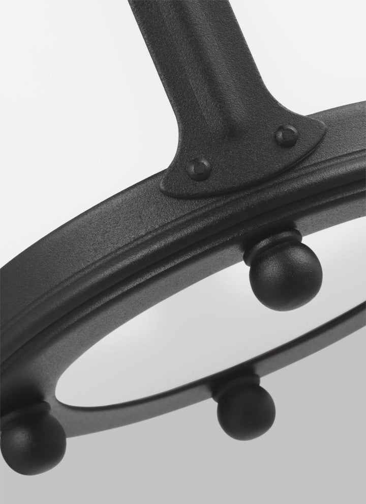 Generation Lighting 88242 Cape May 26" Tall Outdoor Wall Sconce - Black