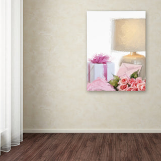 The Macneil Studio 'Pink Roses' Canvas Art, 19"x14"