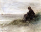 Jozef Israels Awaiting The Fishermen's Return Wall Decal Print