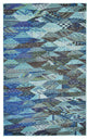 Unique Loom Blue Rainier Sedona 3' 3 x 5' 3 Area Rug