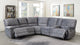 Simone Power Reclining Sectional