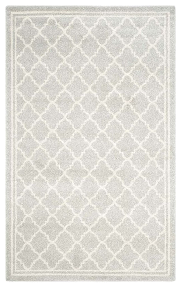 Safavieh Amherst Light Grey Indoor Outdoor Rug - 10' x 14'