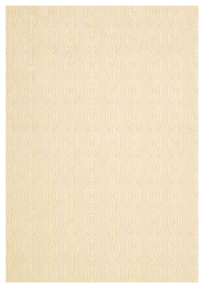 Nourison Nepal Area Rug, Bone, 7'9"x10'10"