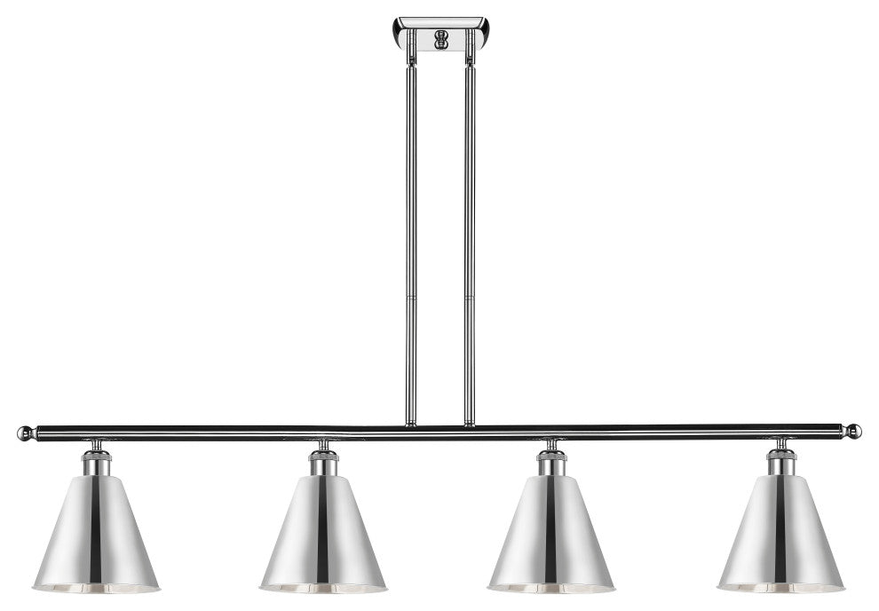 Ballston Cone Island Light, Polished Chrome, Polished Chrome