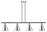 Ballston Cone Island Light, Polished Chrome, Polished Chrome