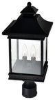 Cleveland 2 Light Black Outdoor Lantern Head