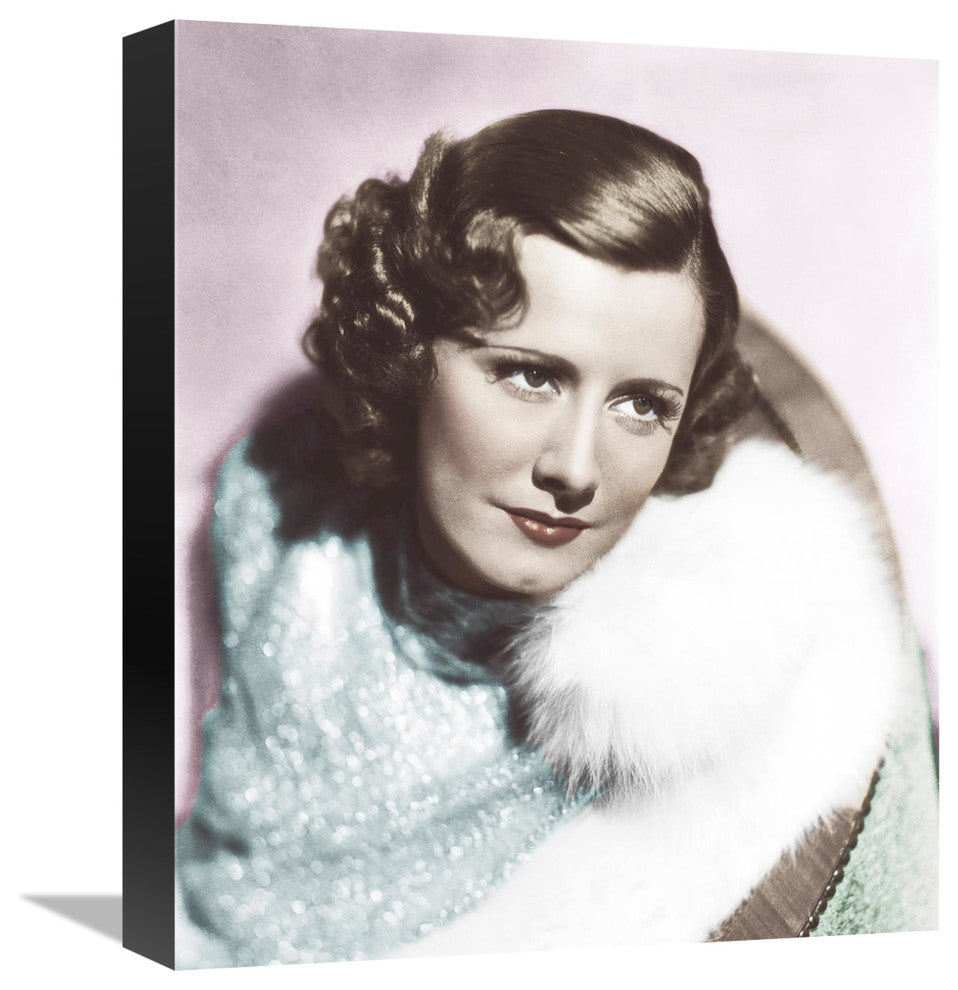 "Irene Dunne" Stretched Canvas Giclee by Hollywood Photo Archive, 14x16"