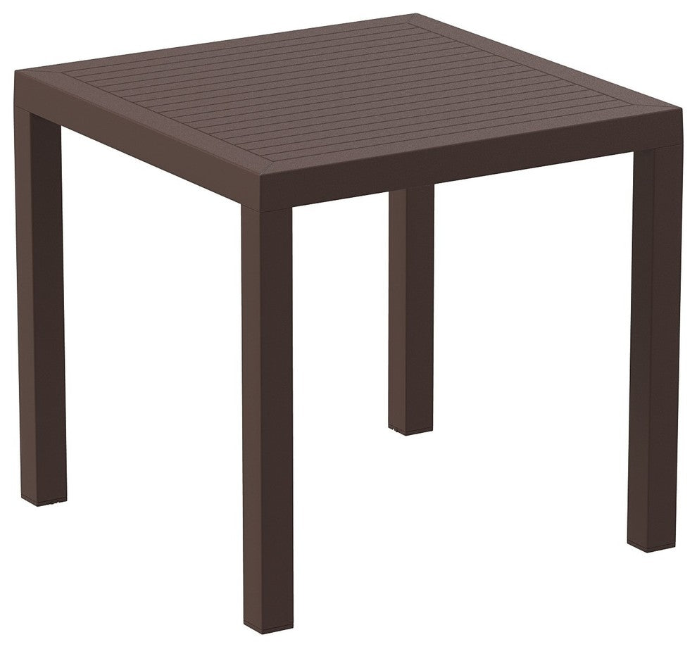 Compamia Artemis 5-Piece Outdoor Dining Set, Brown