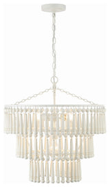 Tiana 3-Light Pendant, Matte White