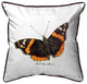 Red Admiral ButterFly Large Indoor/Outdoor Pillow 18x18