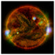"The Sun, taken by NuSTAR, April 29, 2015" Digital Paper Print by NASA, 20"x20"