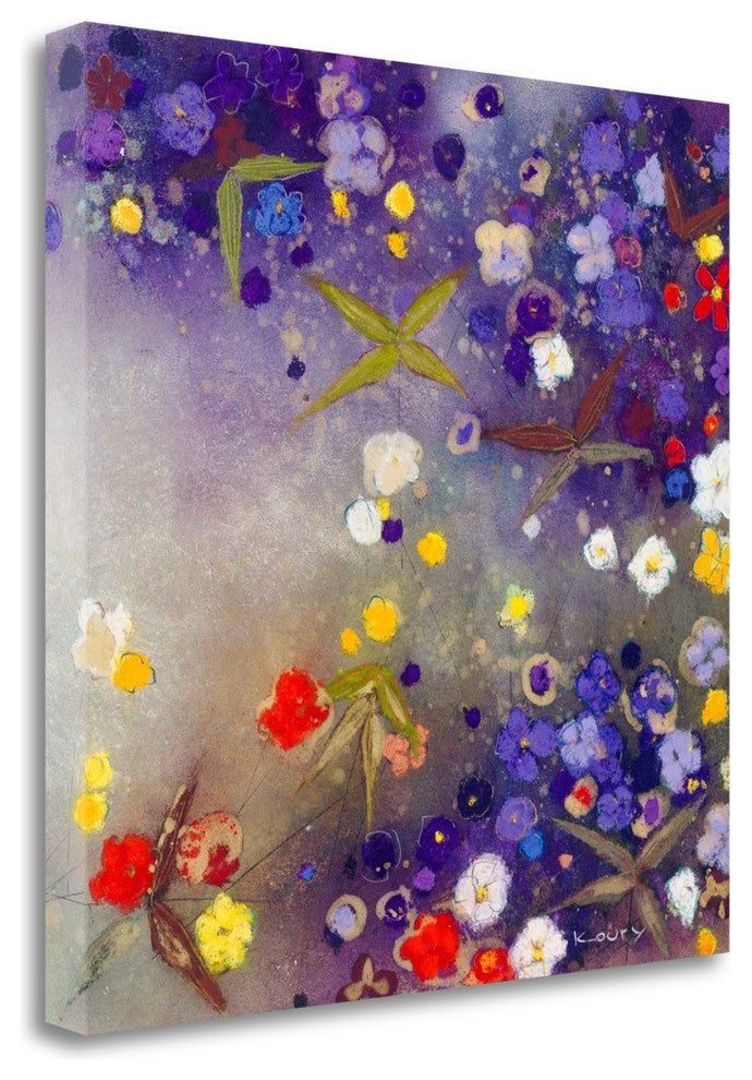 "Gardens In The Mist X" By Aleah Koury, Giclee Print on Gallery Wrap Canvas