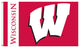 University of Wisconsin, 3'x5' NCAA Polyester Flag