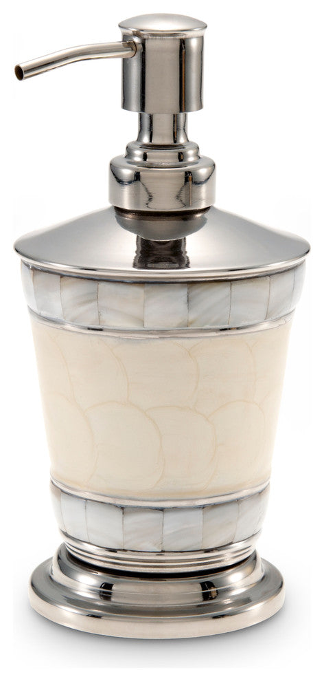 Classic 7" Soap or Lotion Dispenser, Snow