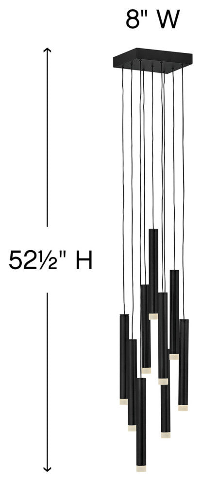 Fredrick Ramond Harmony Small Adjustable Pendant, Black*