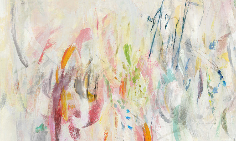 Ice Crackle Finisheam Shop, 67"x40", Gallery Wrapped