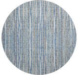 Premium Machine Washable Mayfield AMF31 Blue 8' x 8' Round Rug