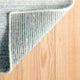 Dash & Albert Sky Moon Handwoven Cotton/Viscose Rug, Blue, 6' x 9'