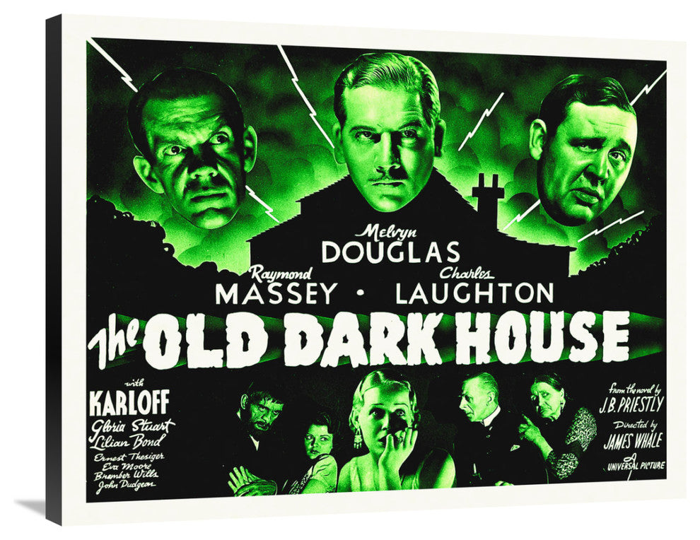 "The Old Dark House" Stretched Canvas Giclee by Hollywood Photo Archive, 36x28"