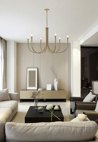 Home Living 42" Chandelier, Gold