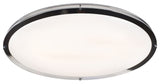 Access Lighting 20468LEDD Solero Oval 1 Light 32-1/2"W Integrated - Chrome /
