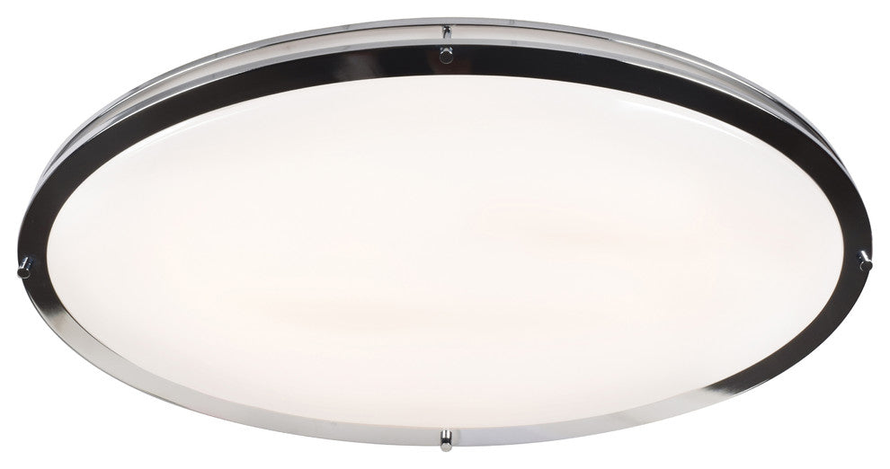 Access Lighting 20468LEDD Solero Oval 1 Light 32-1/2"W Integrated - Chrome /