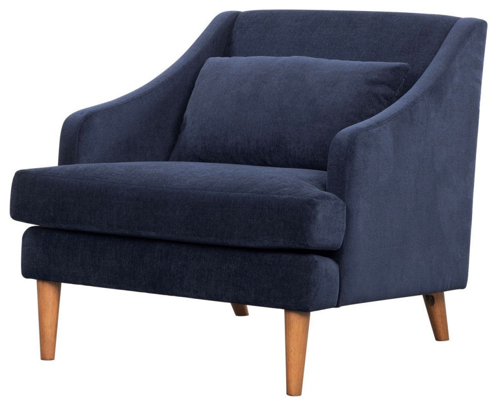 Daniel Club Chair - Navy Chenille
